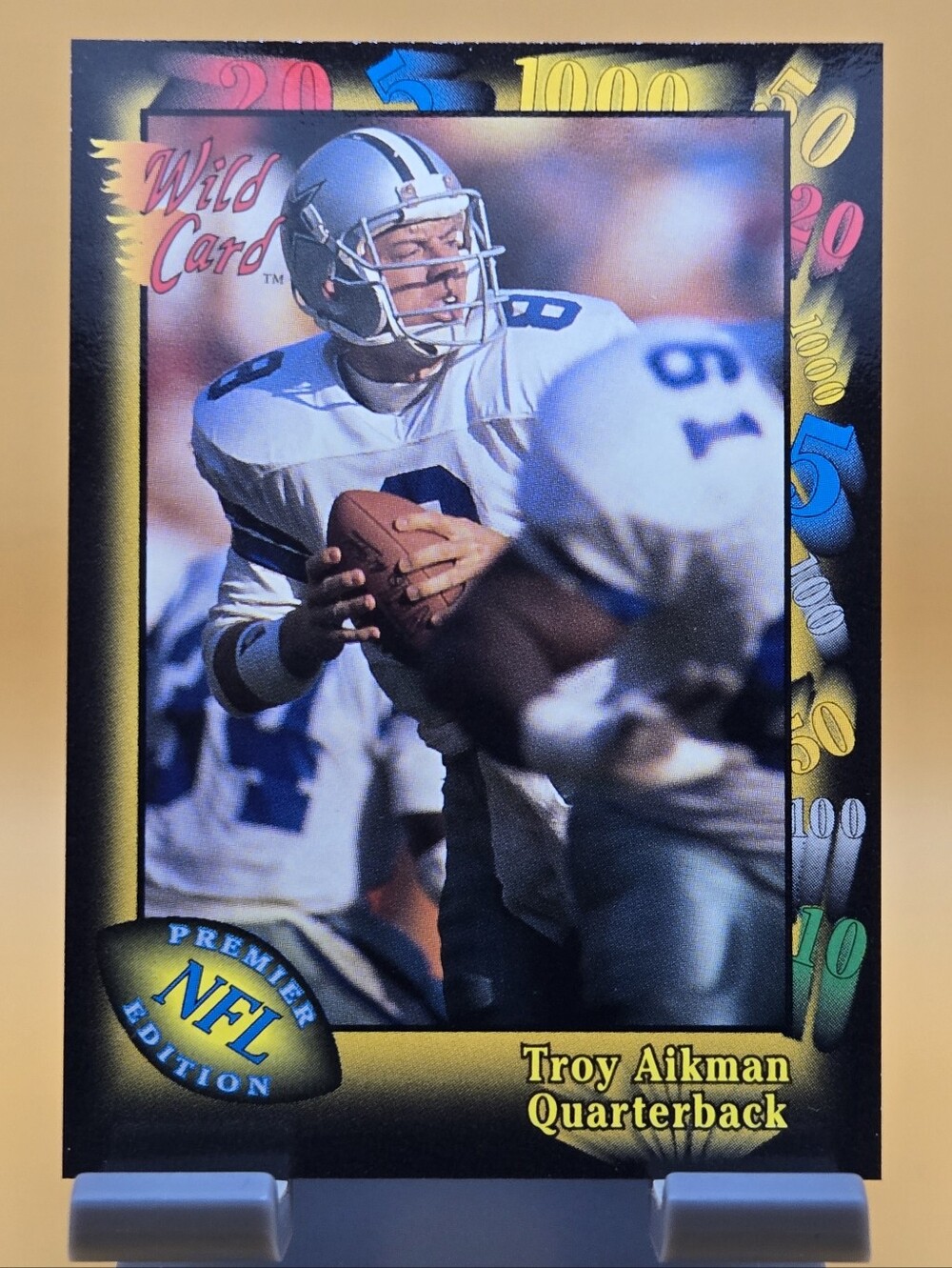 Troy Aikman NFL Trading Card